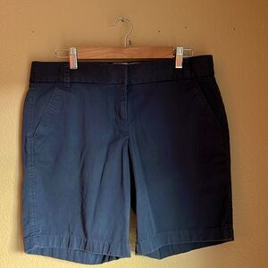 J Crew Shorts 10 Weathered Broken In Chino Blue
